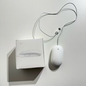 Apple White Wired Mouse